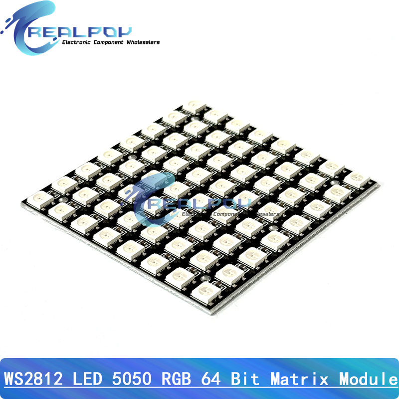 Rgb Led Matrix 8X8 - Arduino için WS2812 LED 5050 RGB