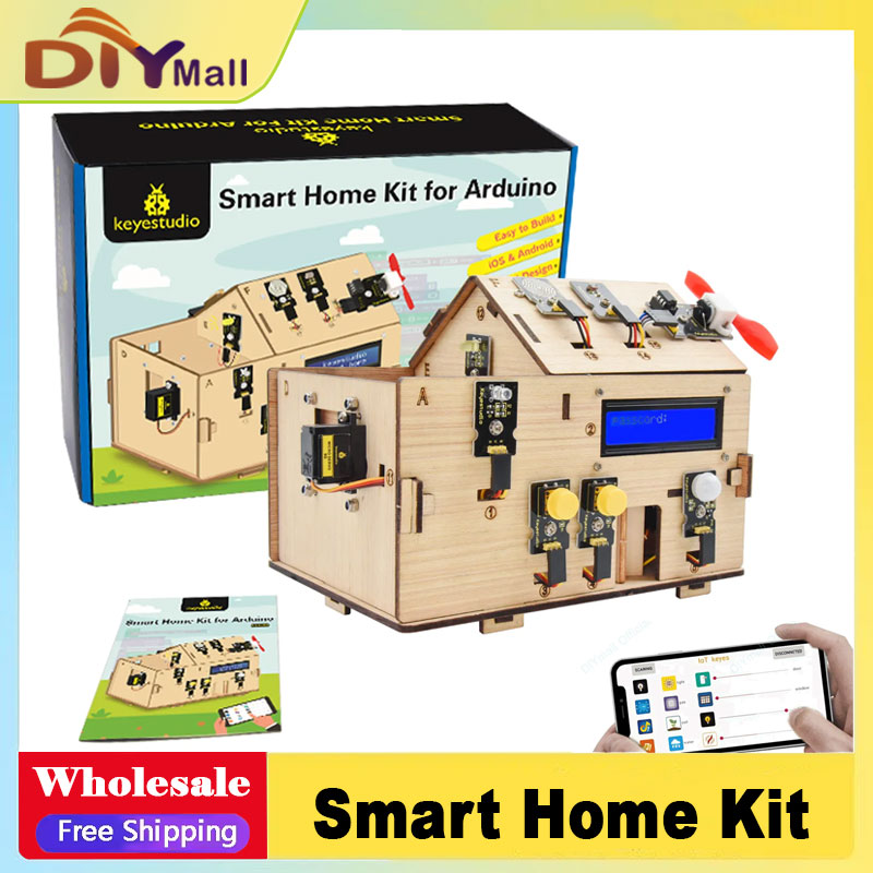 Home Automation Arduino - Keyestudio Akıllı IoT Ev Kiti, PLUS