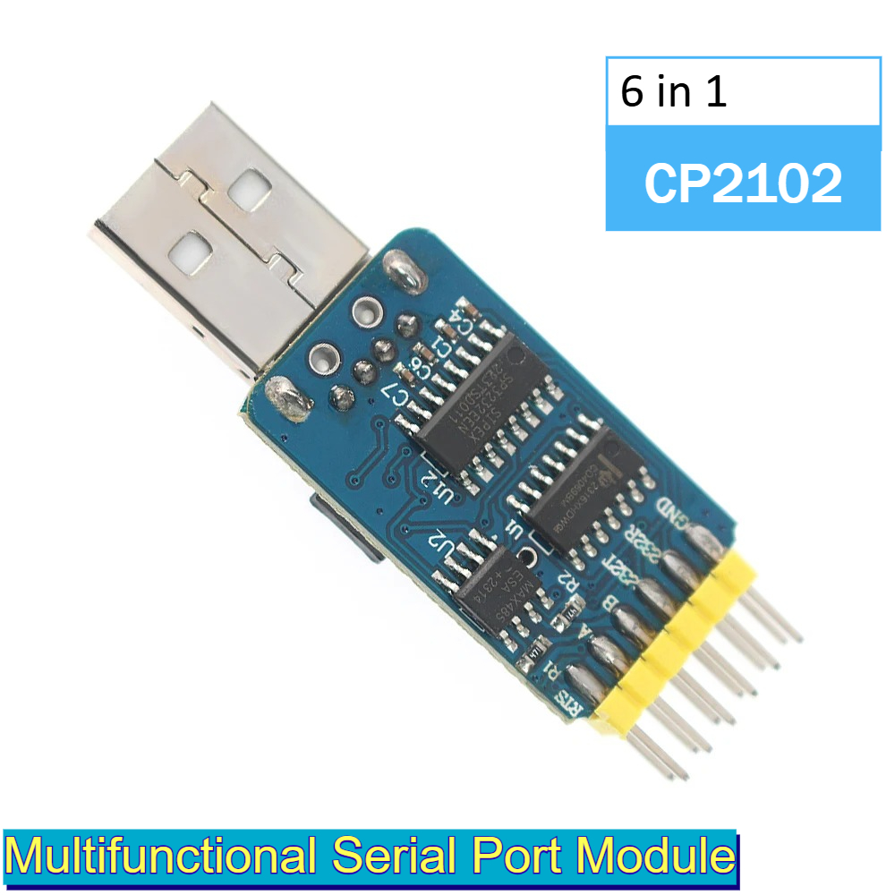 Level Shifter 3.3V - 6'sı 1 arada USB Seri Adaptör