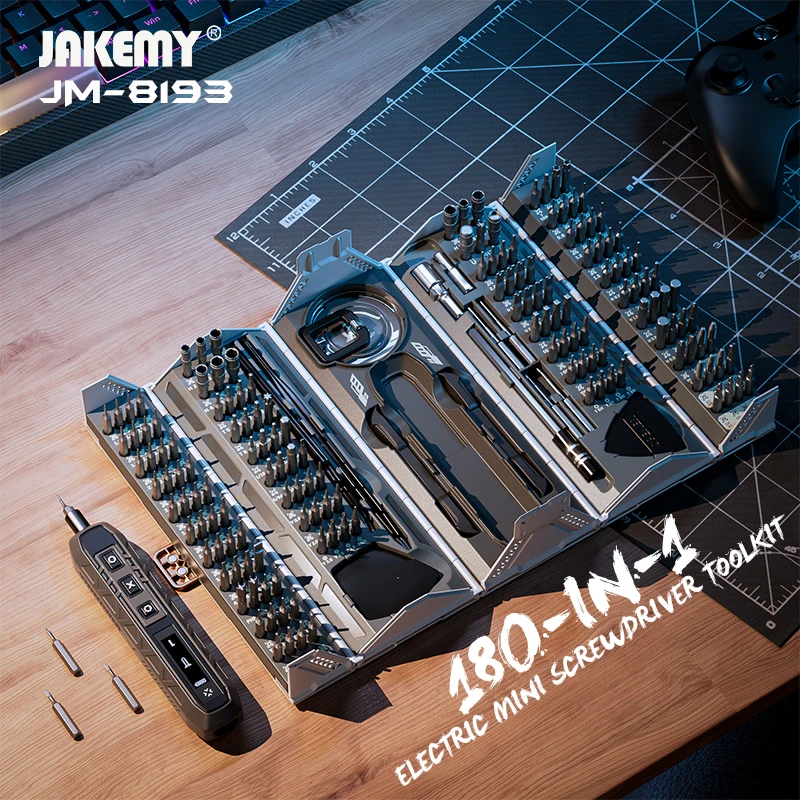 Home Automation System Diy - JAKEMY JM-8193 180-in-1 elektrikli Mini hassas