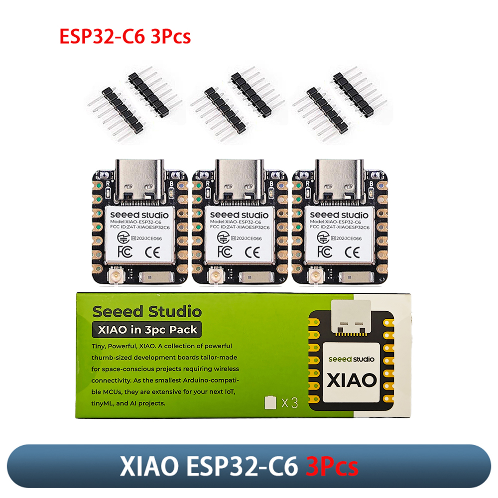 Home Automation Arduino - XIAO ESP32-C6 3 Adet Geliştirme devre
