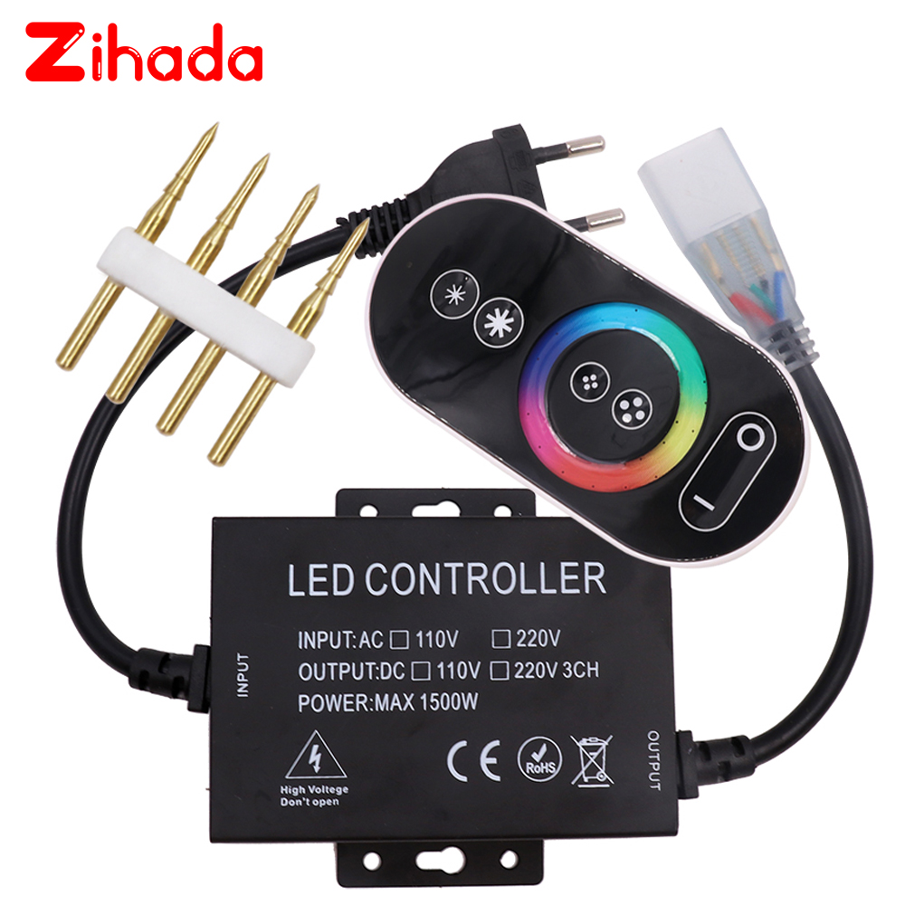Rgb Led Matrix 8X8 - Tam dokunmatik LED RGB denetleyici AC110V/220V