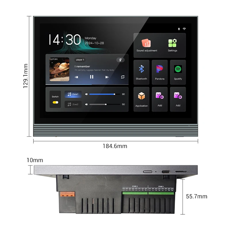 Home Automation System Design - Yeni Tasarım 7 inç Akıllı Ev