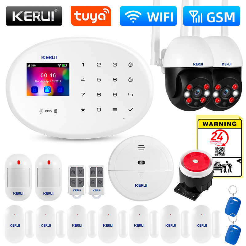 Smart Home Automation Diy - KERUI W202 WIFI GSM Alarm Sistemi
