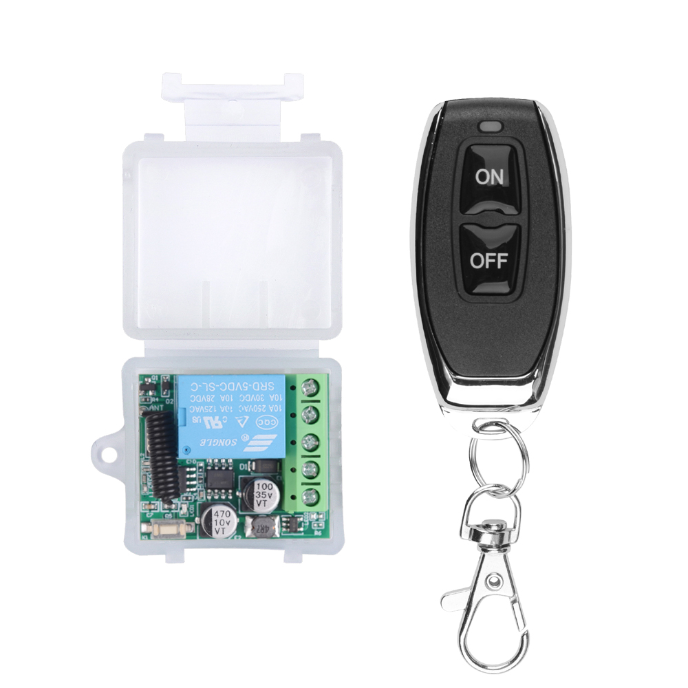 Diy Home Automation Controller - DC 12V 433Mhz RF Kablosuz Uzaktan