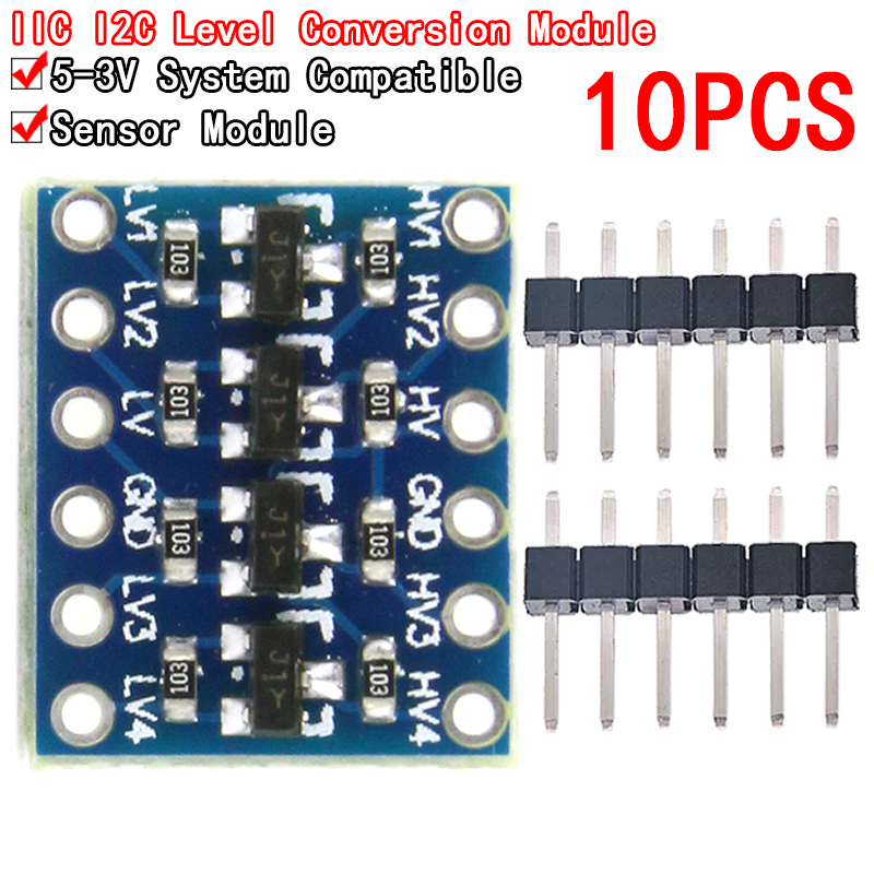 Level Shifter 3.3V - 10 adet 4 kanal IIC I2C
