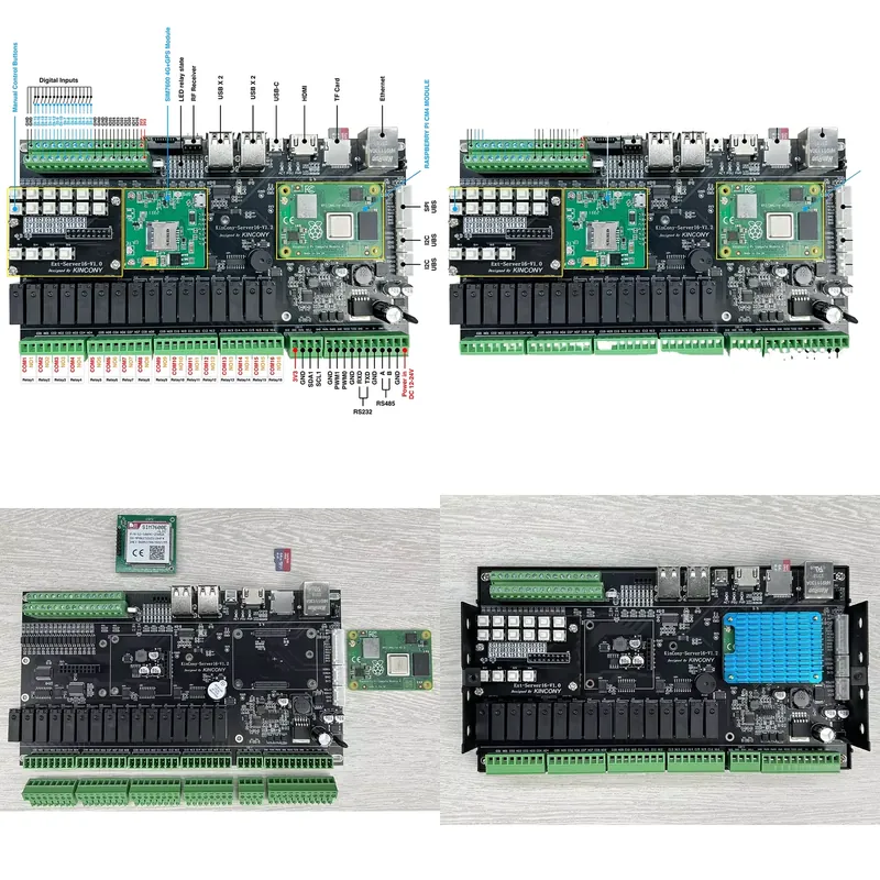 Home Automation Raspberry Pi - Kincony Server16 Raspberry Pi IoT Ağ