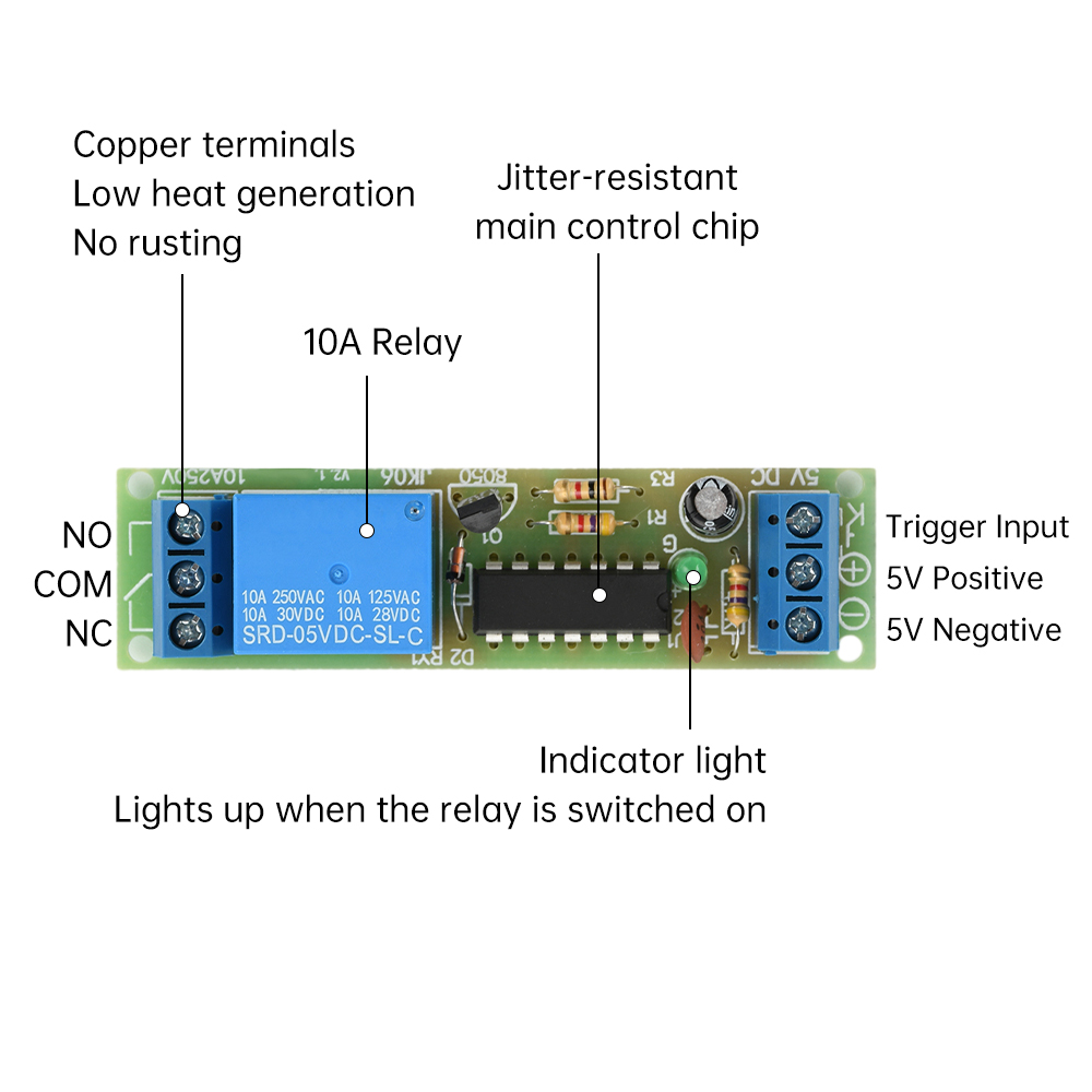 DC 5 V Flip-Flop Mandal Röle M - Shelly Relay Module incelemesi ve fiyatı