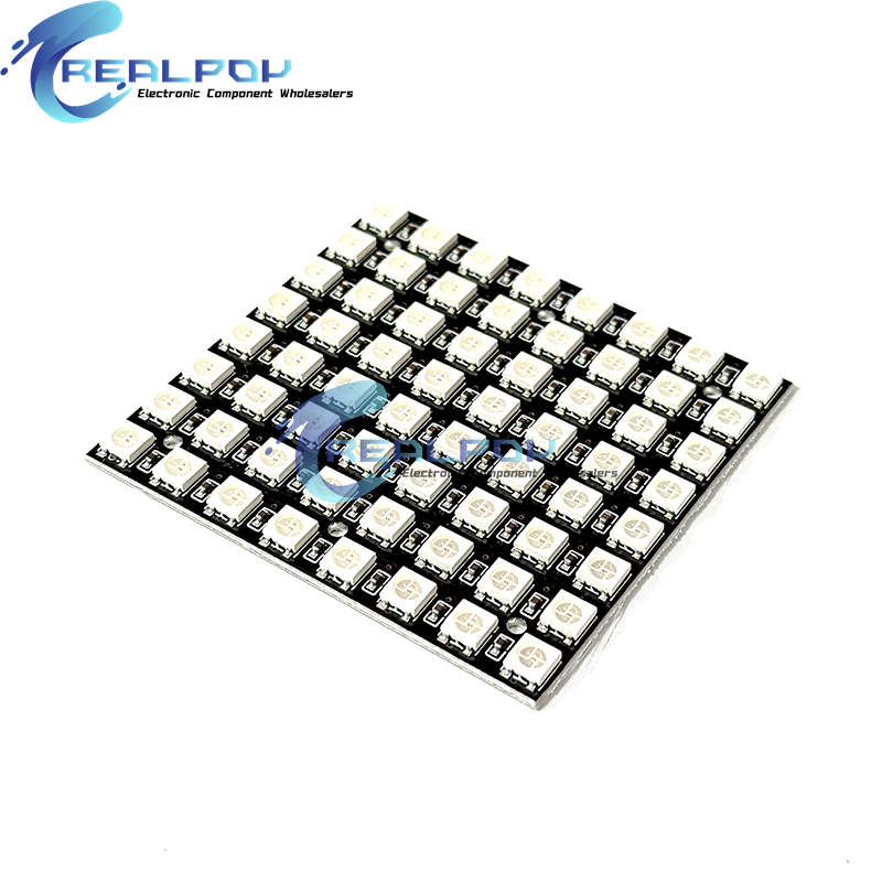 Arduino için WS2812 LED 5050 R - Rgb Led Matrix 8X8 incelemesi ve fiyatı