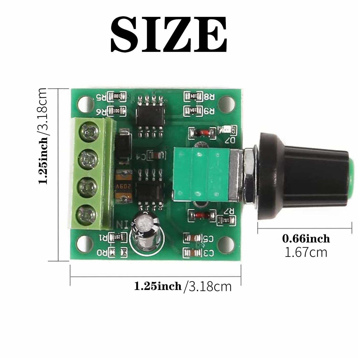 5/10 adet DC voltaj motor hız  - Level Shifter 3.3V incelemesi ve fiyatı