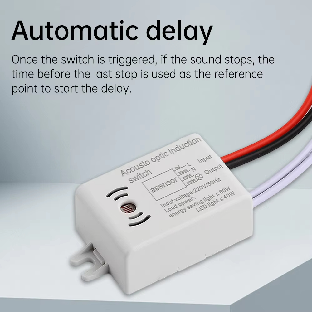 Ses Ses Sensörü Anahtarı Akıll - Home Automation Industry incelemesi ve fiyatı