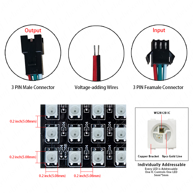LED Dijital Piksel Ekran WS281 - Rgb Led Matrix 8X8 incelemesi ve fiyatı