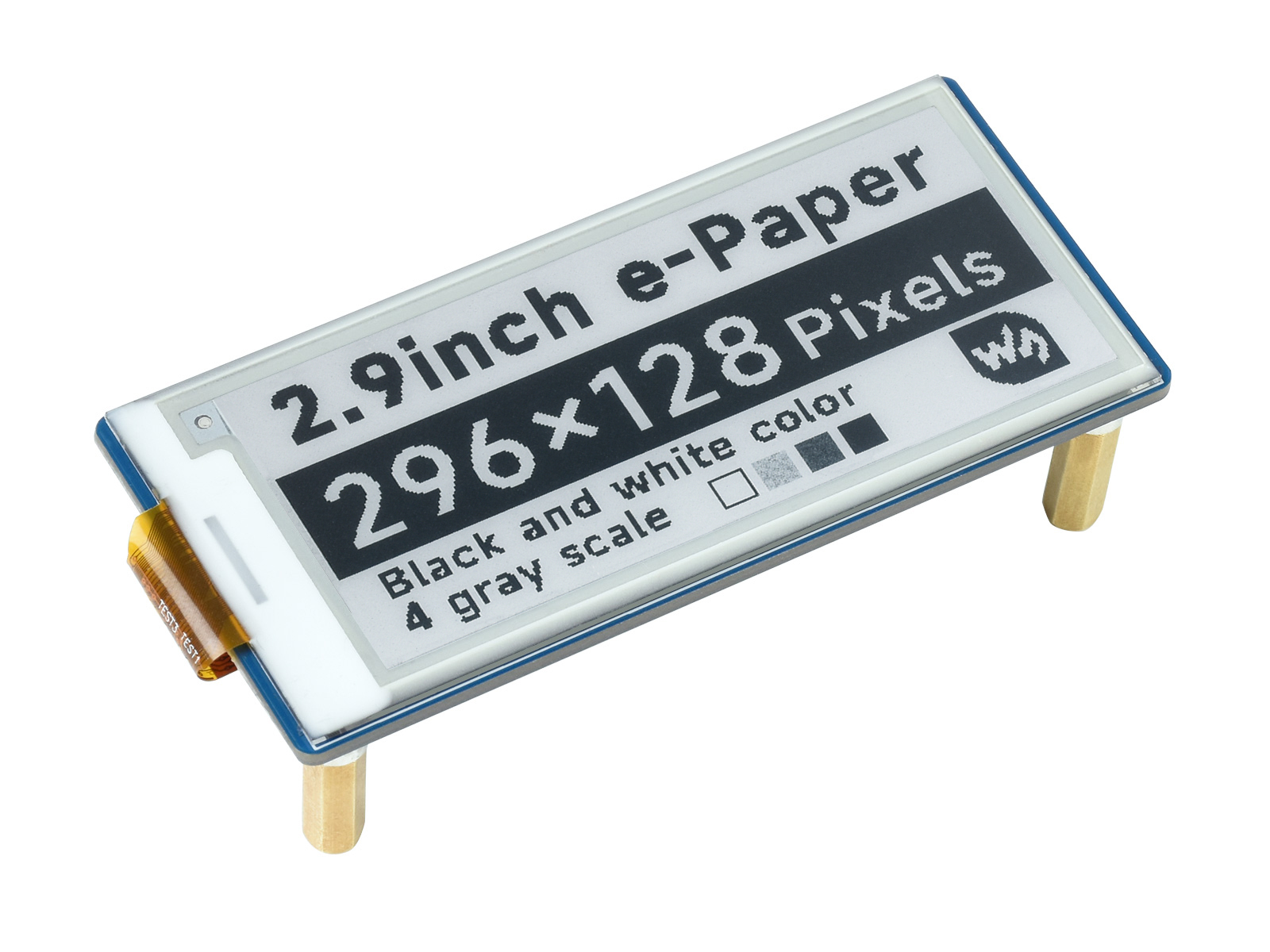 Raspberry Pi Pico için Wavesha - Display Epaper 2.9 incelemesi ve fiyatı
