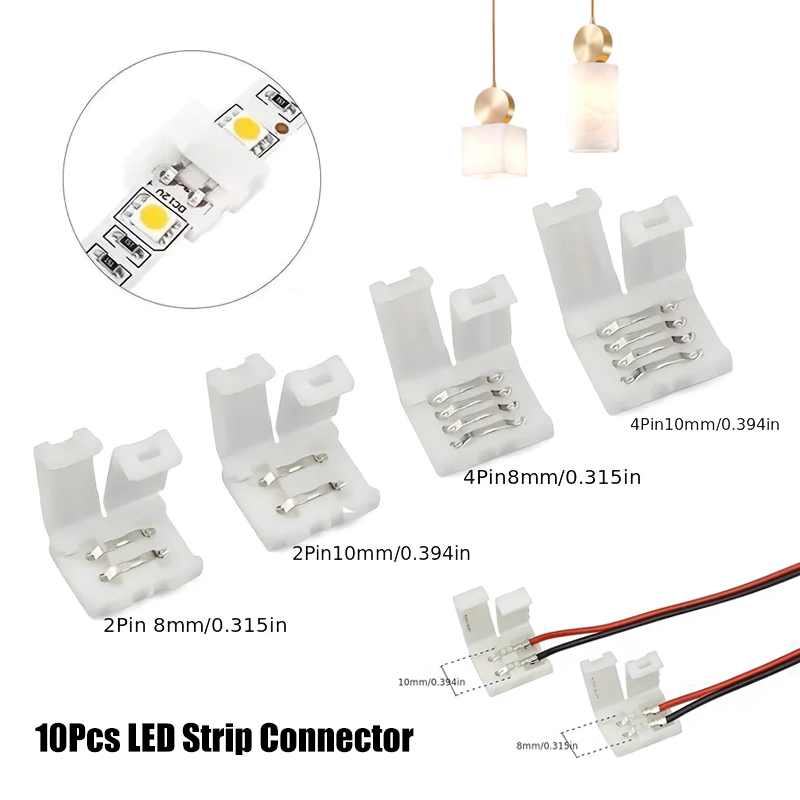10 adet LED Şerit Konektörü 8  - Rgb Led Matrix 8X8 incelemesi ve fiyatı