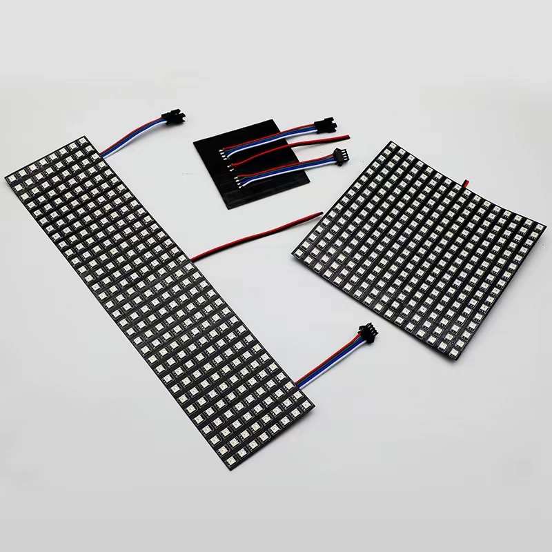 DC12V WS2815 DC5V WS2812B RGB  - Rgb Led Matrix 8X8 incelemesi ve fiyatı
