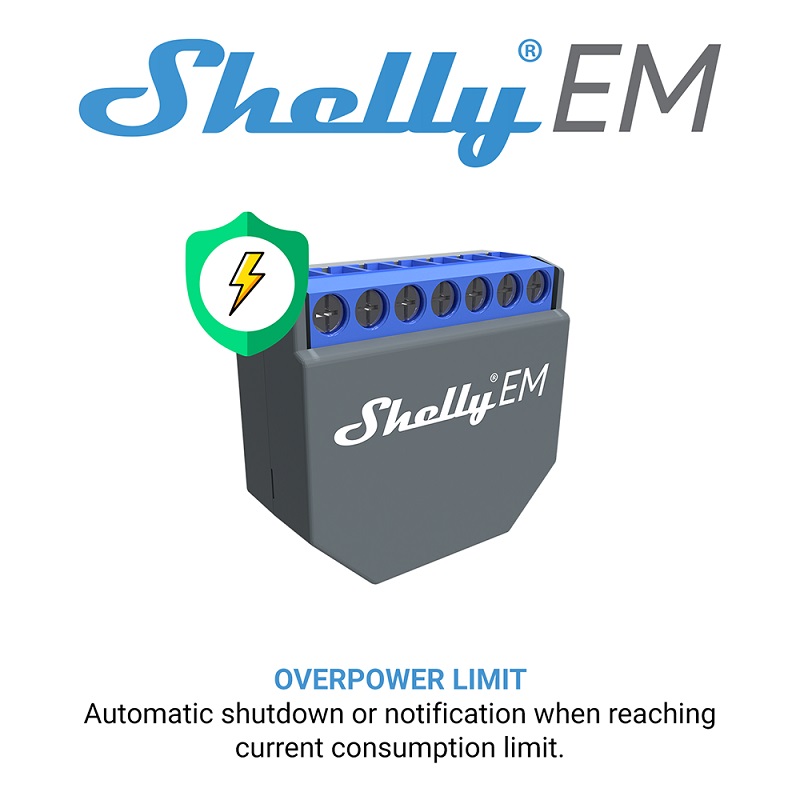 SHELLY EM Wifi Akıllı Yaşam Ko - Shelly Relay Module incelemesi ve fiyatı