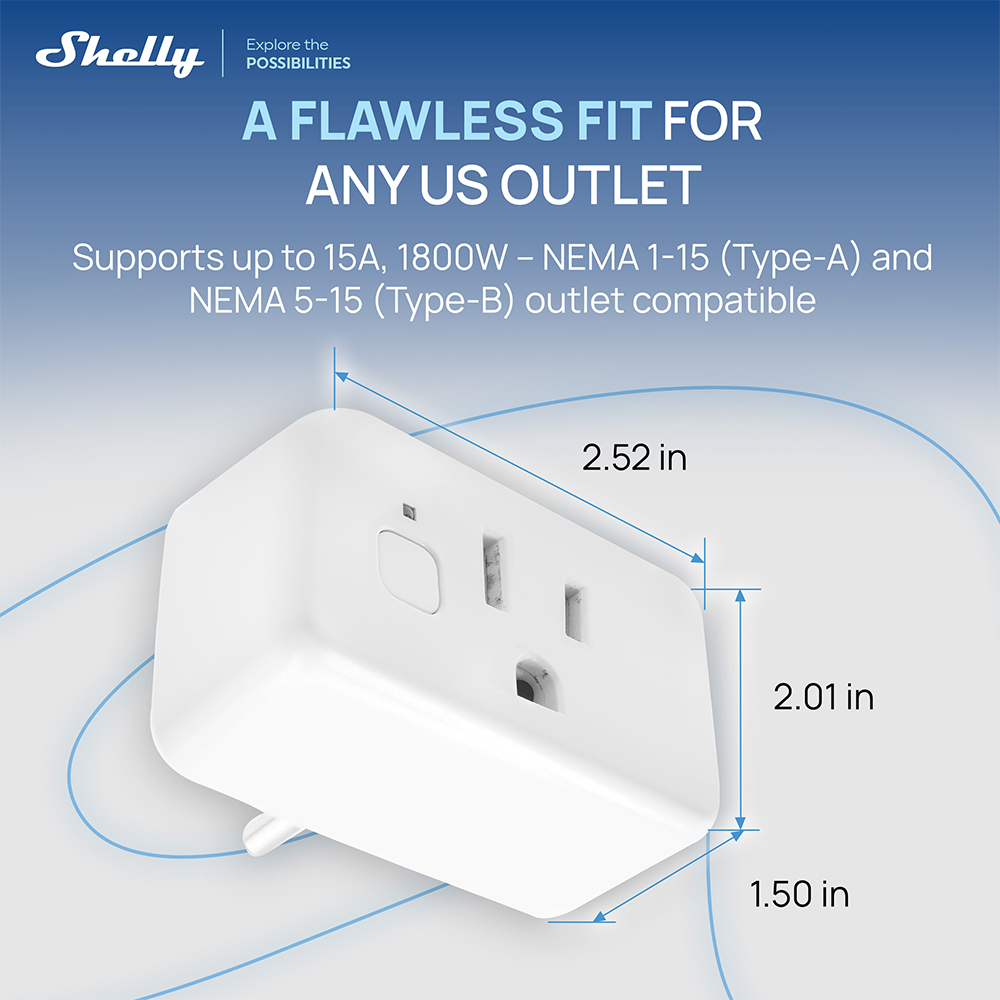 Shelly Plug US Gen4 Zigbee Ser - Shelly Relay Module incelemesi ve fiyatı