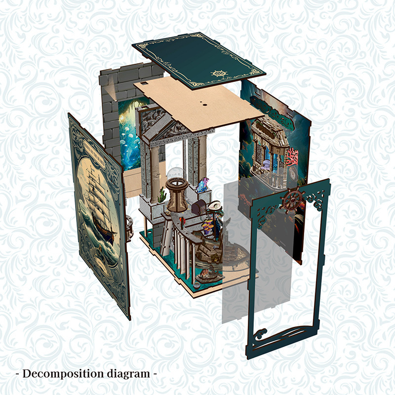 3D Ahşap DIY Kitap Ayracı Bulm - Smart Home Automation Diy incelemesi ve fiyatı