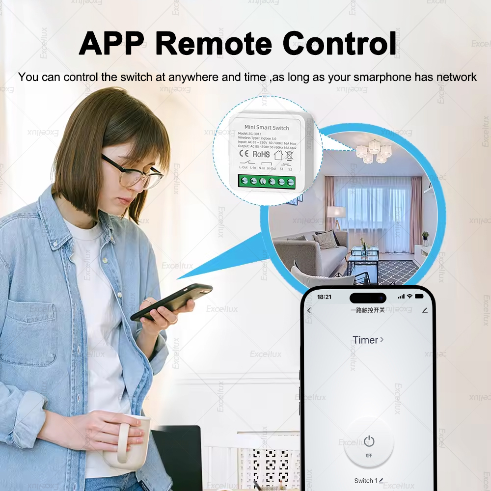 16A Zigbee 3.0 Mini Akıllı DIY - Diy Home Automation Controller incelemesi ve fiyatı