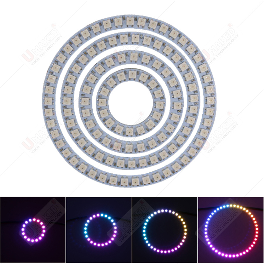 2 adet WS2812B Bireysel Adresl - Rgb Led Matrix 8X8 incelemesi ve fiyatı