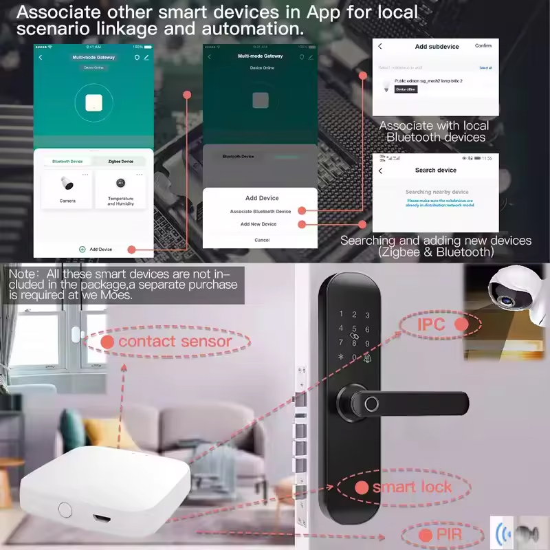 MOES Tuya ZigBee3.0 Akıllı Hub - Matter Hub Thread incelemesi ve fiyatı