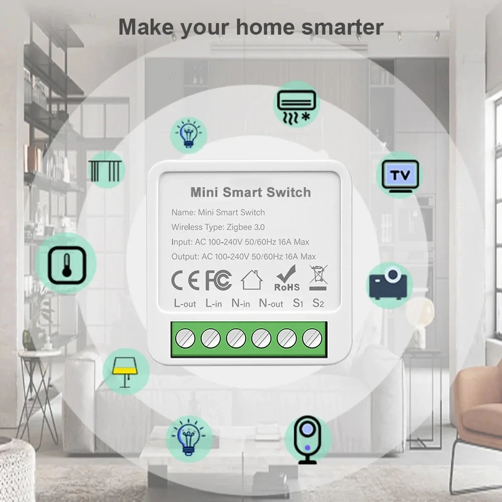 Mini WIFI Zigbee3.0 Akıllı Ana - Smart Home Automation Diy incelemesi ve fiyatı