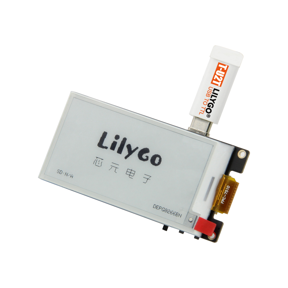 LILYGO® TTGO T5 2.66-Inch E-Pa - Home Automation Arduino incelemesi ve fiyatı
