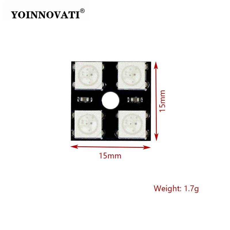 WS2812 LED 5050 RGB 8x8 LED Ma - Rgb Led Matrix 8X8 incelemesi ve fiyatı