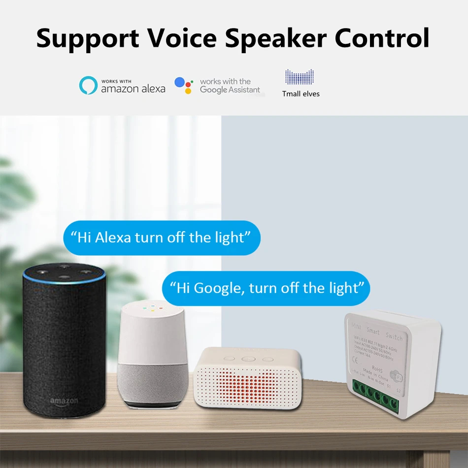 16A İki Yönlü Kontrol DIY WiFi - Smart Home Automation Diy incelemesi ve fiyatı