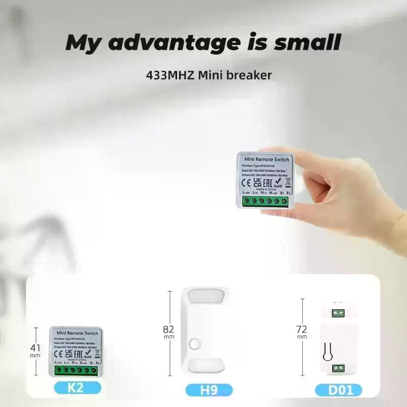 RF 433 MHz Akıllı Anahtar Mini - Diy Home Automation Controller incelemesi ve fiyatı