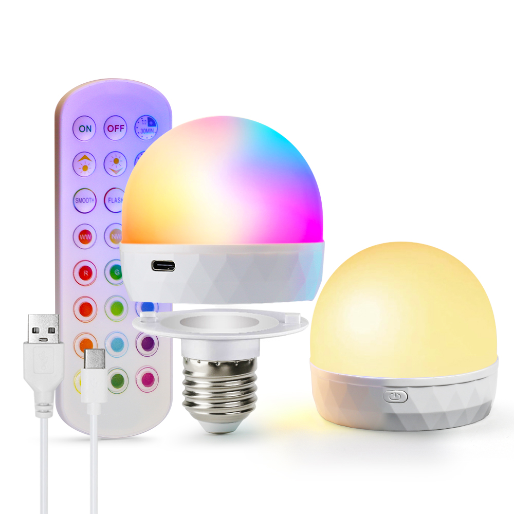 E27 LED Ampul RGB USB Şarj Edi - Home Automation Industry incelemesi ve fiyatı