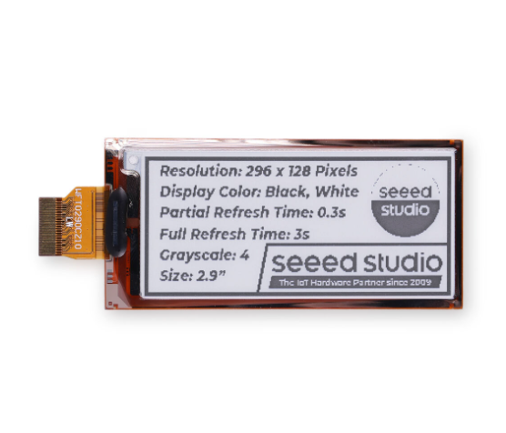 104990852 2.9 inç Esnek Monokr - Display Epaper 2.9 incelemesi ve fiyatı