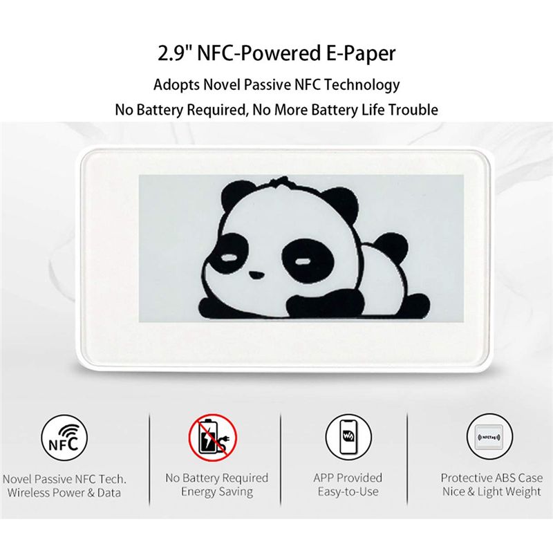 A49T 2.9 İnç Kablosuz NFC Dest - Display Epaper 2.9 incelemesi ve fiyatı