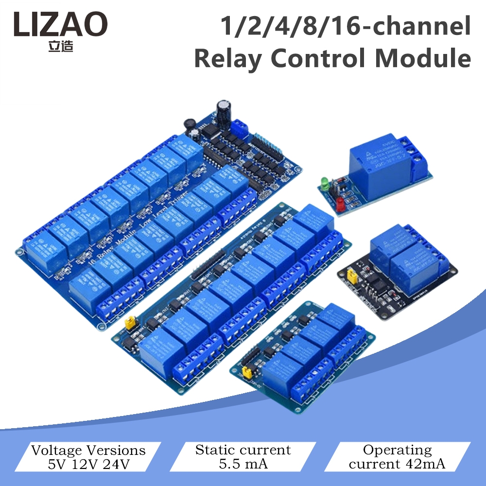 5V/12V/24V 1/2/4/8/16 Kanallı  - Home Automation Diy Projects incelemesi ve fiyatı
