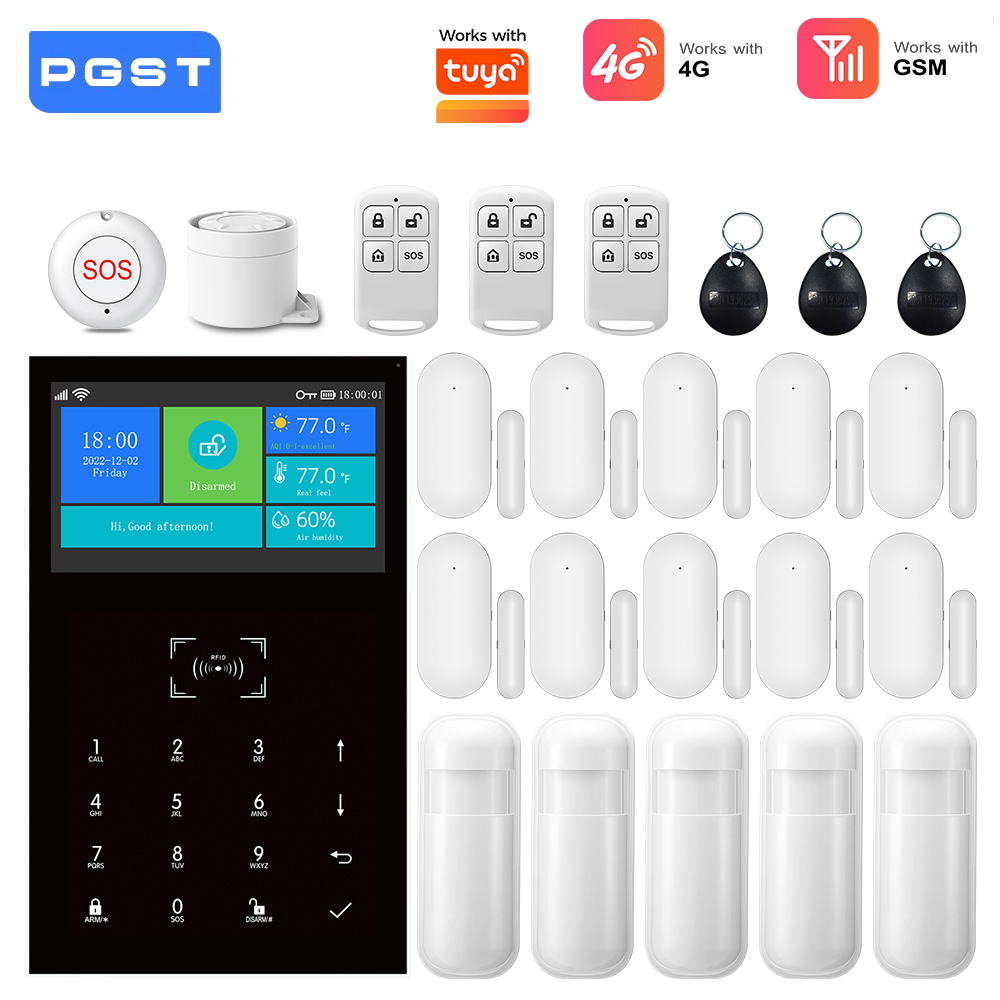 4G GSM WiFi Alarm Sistemi Tuya - Smart Home Automation Diy incelemesi ve fiyatı