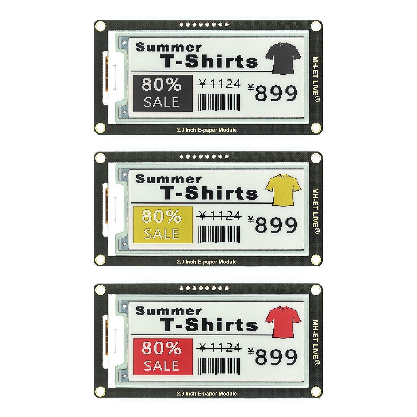 2.9 Inç Epaper Modülü E-kağıt  - Display Epaper 2.9 incelemesi ve fiyatı