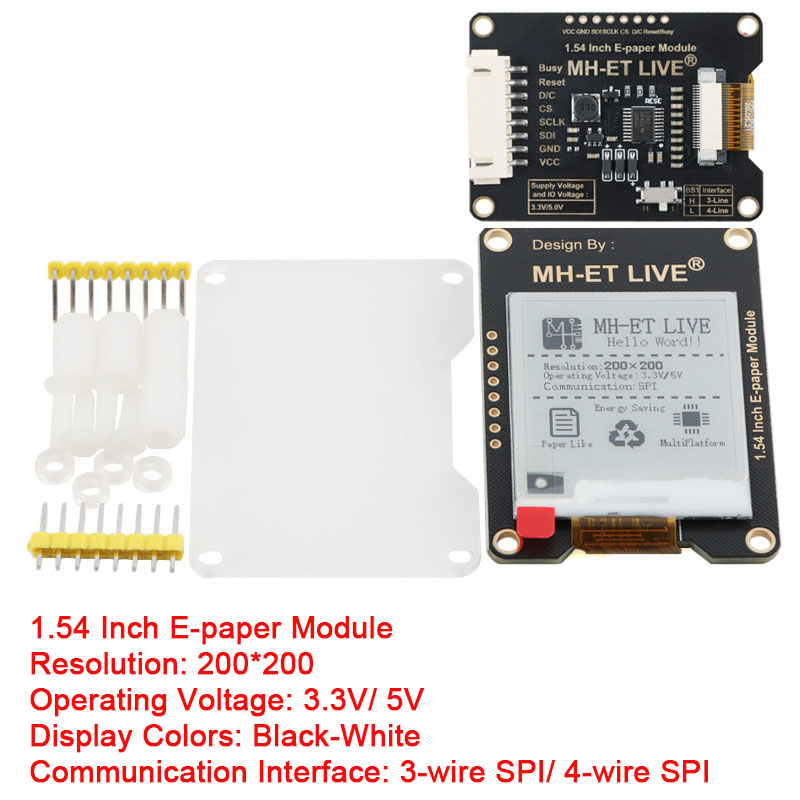 1.54'' 2.9'' 2.13'' 2.9 2.13 1 - Display Epaper 2.9 incelemesi ve fiyatı